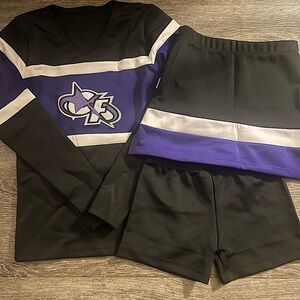 Champion Force D1 uniform, YL top and bloomers, YM skirt